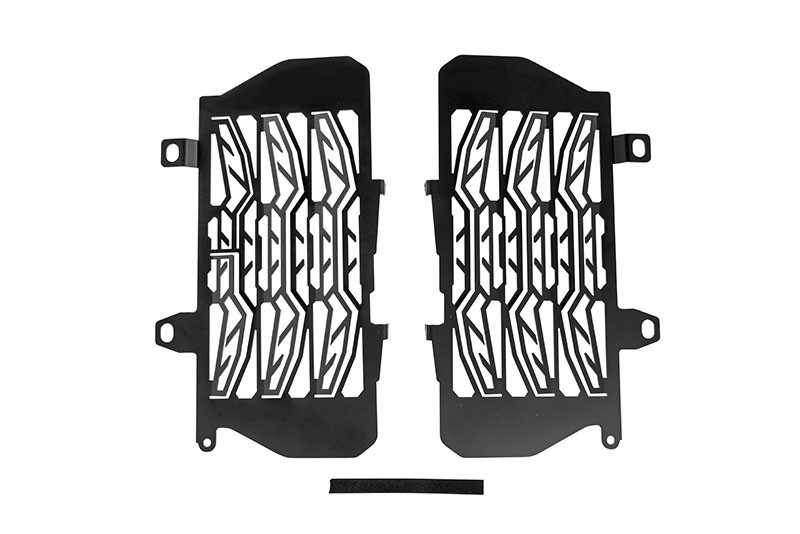 Radiator protector black for Honda CRF1100L Africa Twin (-2023)Radiator protector black for Honda CRF1100L Africa Twin (-2023)