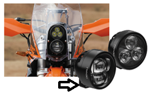 Denali【D3L】ロービームライト 単体