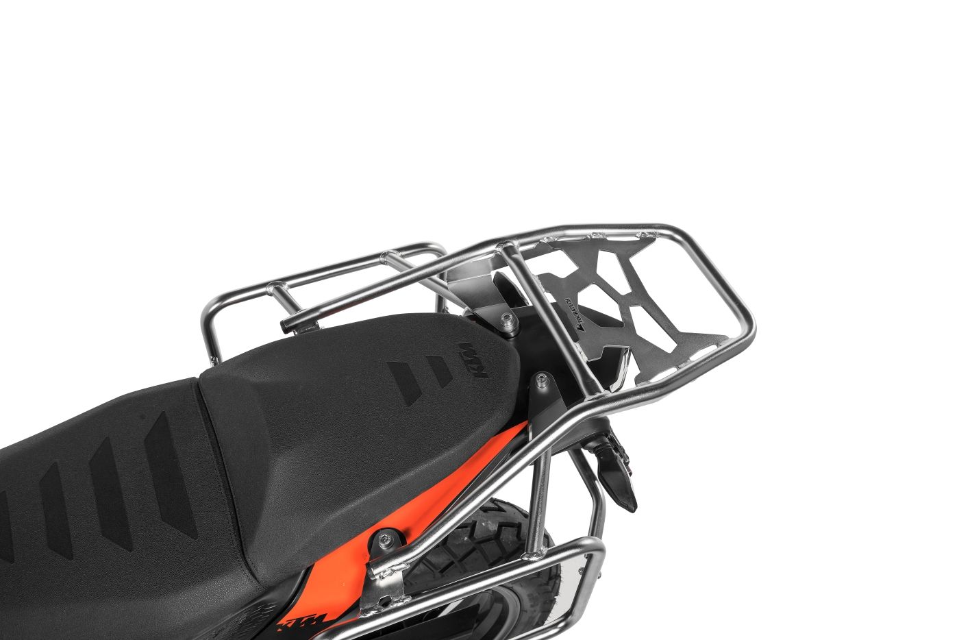 ZEGA Topcase / Luggage rack, stainless steel for KTM 390 AdventureZEGA Topcase / Luggage rack, stainless steel for KTM 390 Adventure