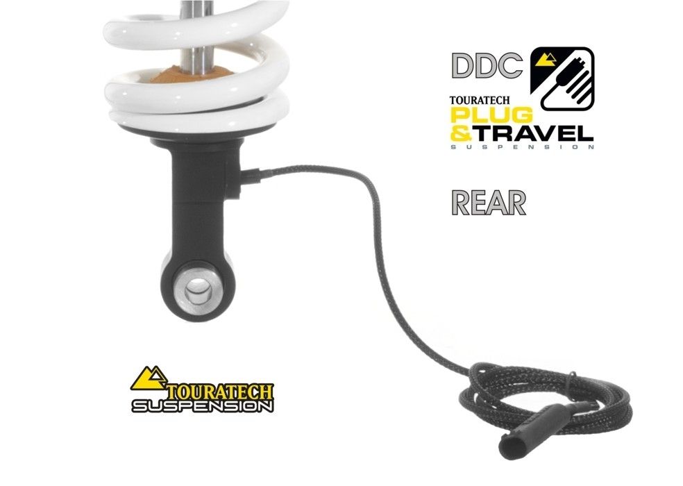 Touratech Suspension DDA / Plug & Travel SUSPENSION-SET for BMW R1200GS/R1250GS from 2017Touratech Suspension DDA / Plug & Travel SUSPENSION-SET for BMW R1200GS/R1250GS from 2017