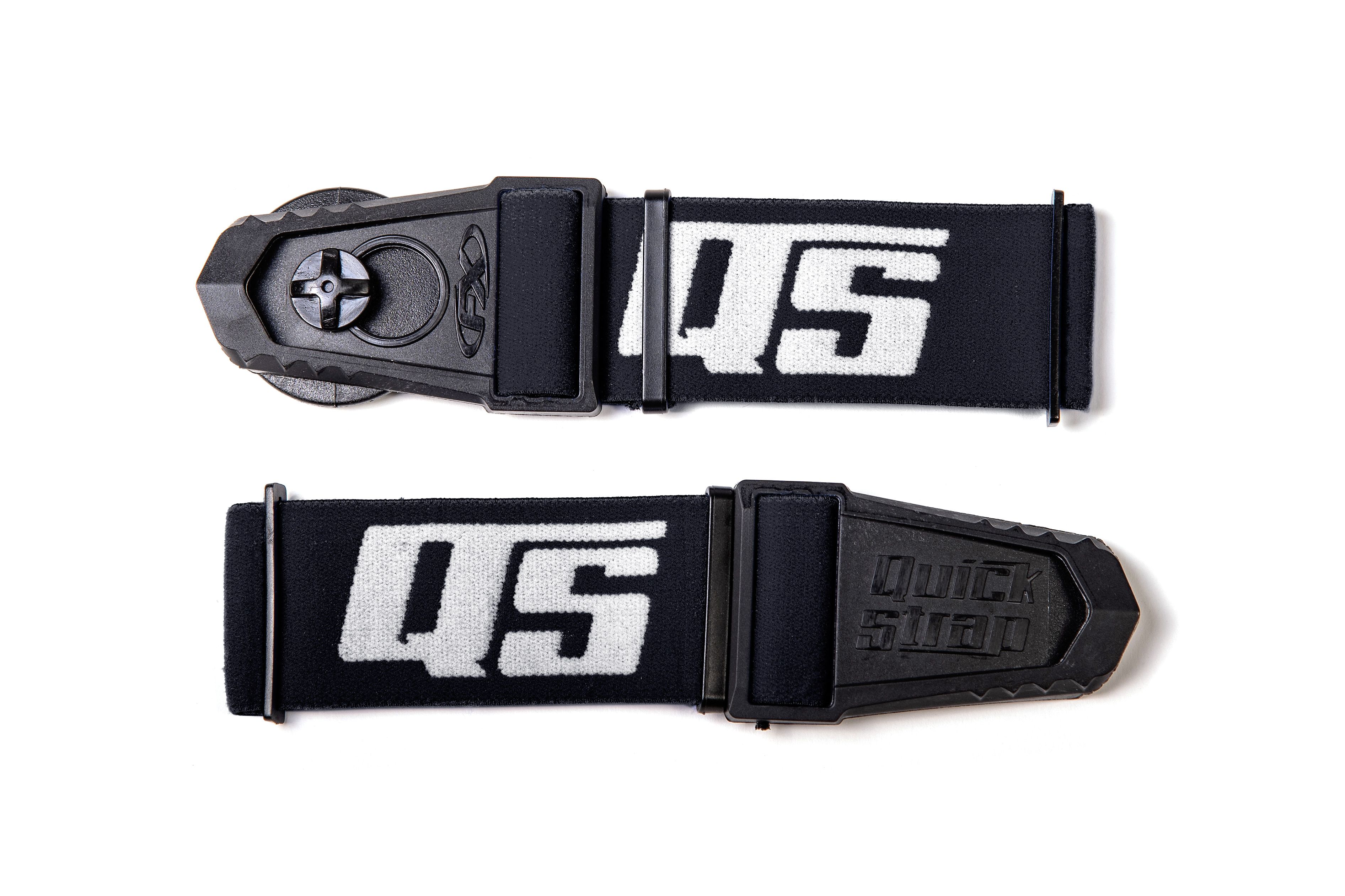 Goggle attachment QUICK STRAPS for Enduro helmet, blackGoggle attachment QUICK STRAPS for Enduro helmet, black