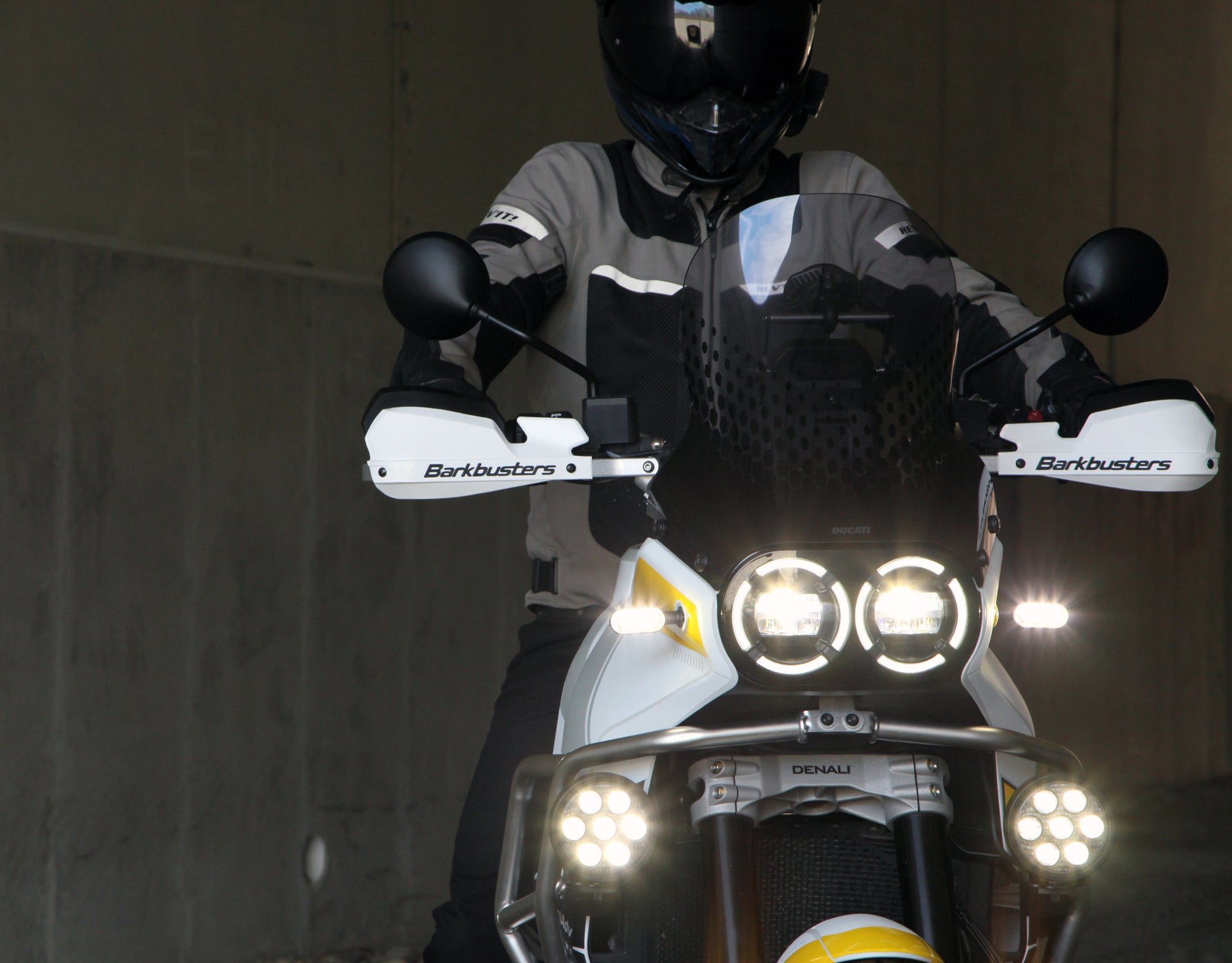 Driving Light Mount - OEM Crashbar Adapter - Ducati DesertXDriving Light Mount - OEM Crashbar Adapter - Ducati DesertX