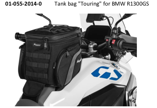 Tank bag "Touring"  BMW R1300GSTank bag "Touring"  BMW R1300GS