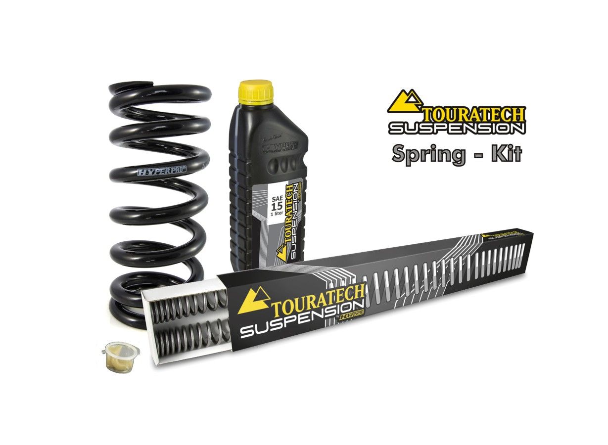 Progressive replacement springs for fork and shock absorber, for BMW F900GS with Enduro Package ProProgressive replacement springs for fork and shock absorber, for BMW F900GS with Enduro Package Pro