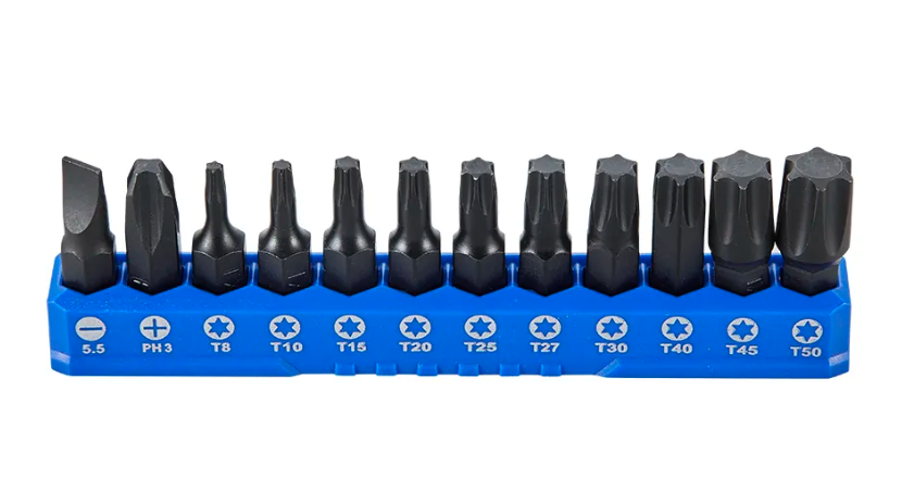 1/4インチ トルクススタービットセット(25mm)12個