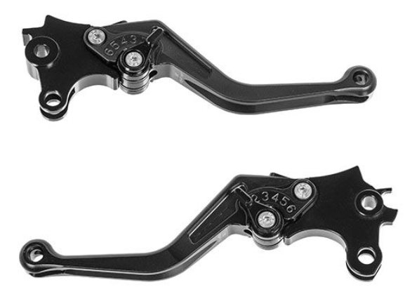 Touratech製調整式ブレーキ&クラッチレバーセット、ショートバージョン(BMW R12G/S、R12、R12S、R12nineT、RnineT(全モデル)対応)