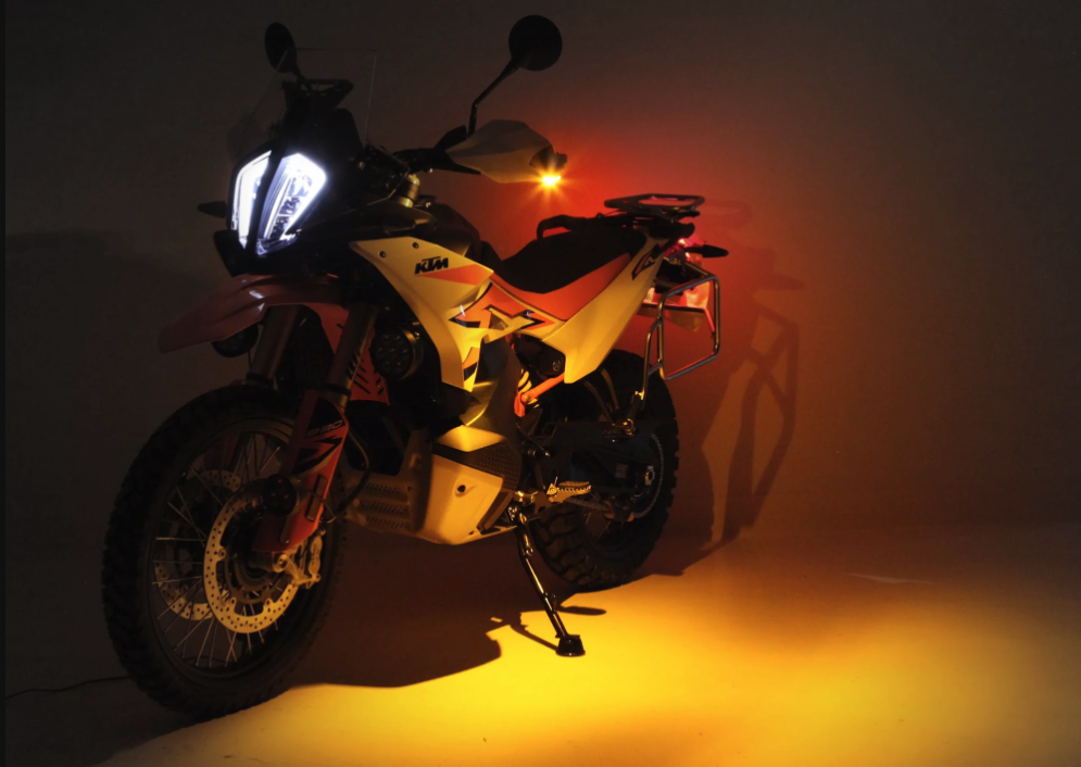 T3 Ultra-Viz 4-in-1 Motorcycle Safety & Visibility Lighting Kit