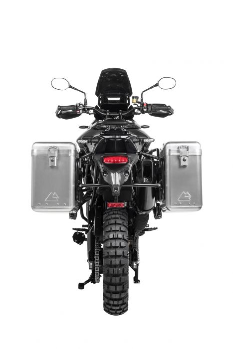 EGA Mundo 38/45L aluminium pannier system for Triumph Tiger 900