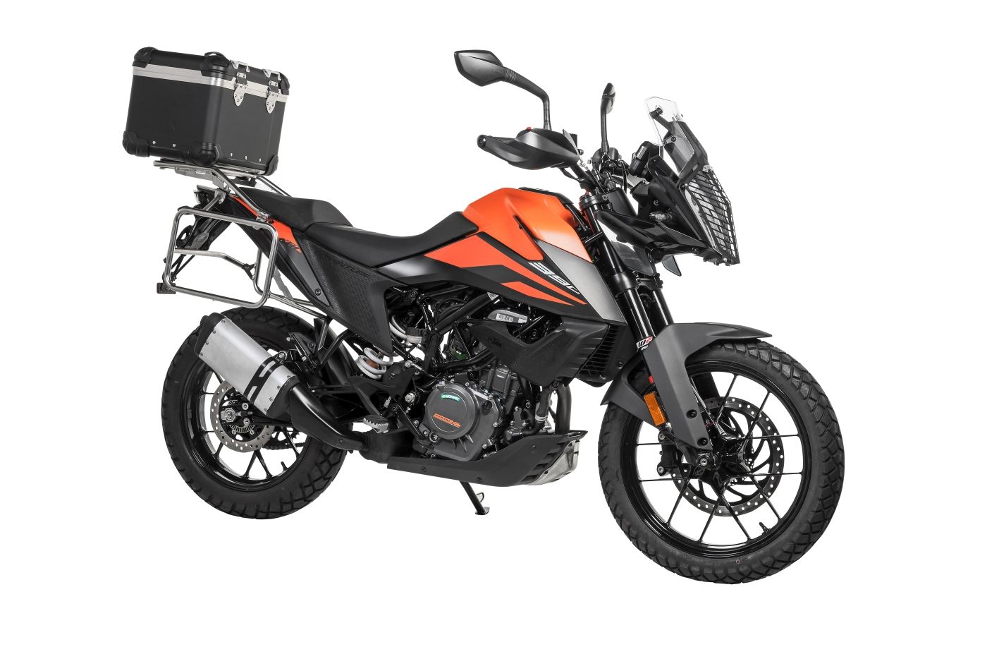 ZEGA Topcase / Luggage rack, stainless steel for KTM 390 Adventure