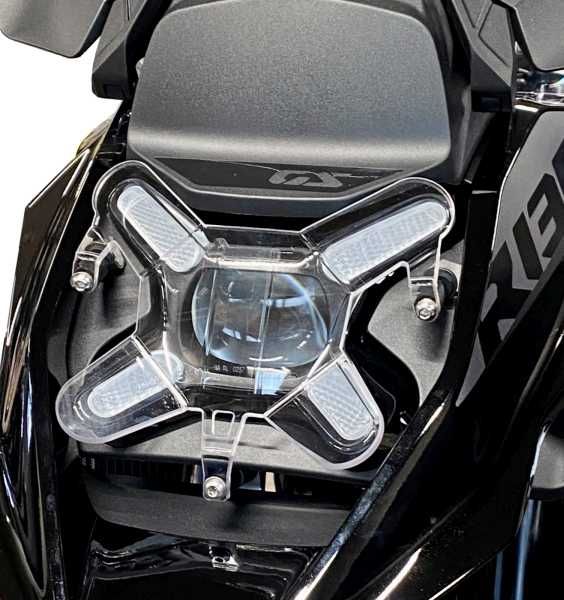 クイックリリースヘッドライトプロテクター（クリア）BMW R1300GS