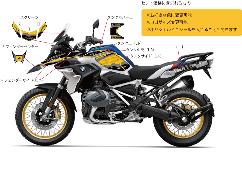 R1200GS.GSA1250GS.GSAǥ륭å